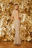 FABULOUS AGILITÀ - Vestido Longo Dani Dourado -Verão 23