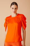 AGILITÀ - Blusa Manga Pregas Coral