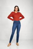 SCALON - Calça Jeans Skinny Ana Estonado - Inverno 22