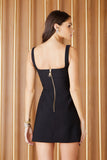 FABULOUS AGILITÀ - Vestido Curto Camila Preto