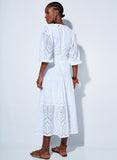 LE LIS BLANC - Vestido Antonella Branco - Verão 22