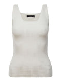 ANSELMI - Regata Decote Quadrado Off White
