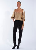BO.BÔ - Casaco Millie Gold Dourado - Inverno 22