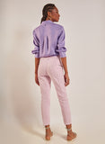 LE LIS BLANC - Calça Flavia Color Roxo Claro - Verão 23