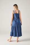 SCALON - Vestido Jeans Midi Destroyer - Verão 23