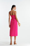 L'CECCI - Vestido Midi Tomara Que Caia Rosa - Verão 23