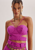 AMAR DE AMARANTE - Top Cropped Pitaya - Verão 23