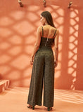 L'CECCI - Calça Jacquard Verde Kampala - Inverno 22