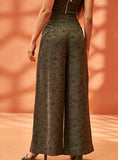 L'CECCI - Calça Jacquard Verde Kampala - Inverno 22