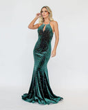 Vestido Longo Verde Intenso by Jovani - Ana Vargas