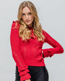 Blusa Fio com Babados Cherry - Ana Vargas