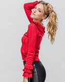 Blusa Fio com Babados Cherry - Ana Vargas