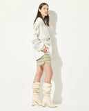 LAFORT - Cardigan Alongado Rubi Off White - Inverno 22
