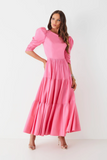 FABULOUS AGILITÀ - Vestido Midi Dani Rosa Chiclete - Inverno 21