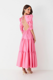 FABULOUS AGILITÀ - Vestido Midi Dani Rosa Chiclete - Inverno 21