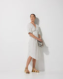 LAFORT - Vestido Lafort Midi Tati Tricoline Off White - Verão 23