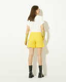 LAFORT - Shorts Saia Nora Amarelo Mineral - Inverno 22