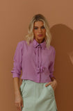 OLIVIA'S 504 - Camisa Flores Uva - Verão 23