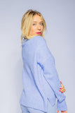 ESGOTADA - ANSELMI (AMBICIONE) - Blusa de Tricô Pérola com Botões Ambicione  - Inverno 21