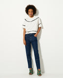 LAFORT - Blusa MC Francesca Off White - Inverno 22
