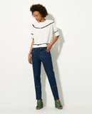 LAFORT - Blusa MC Francesca Off White - Inverno 22